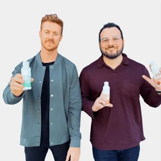 Ryan and George, co-founders of Rho Nutrition